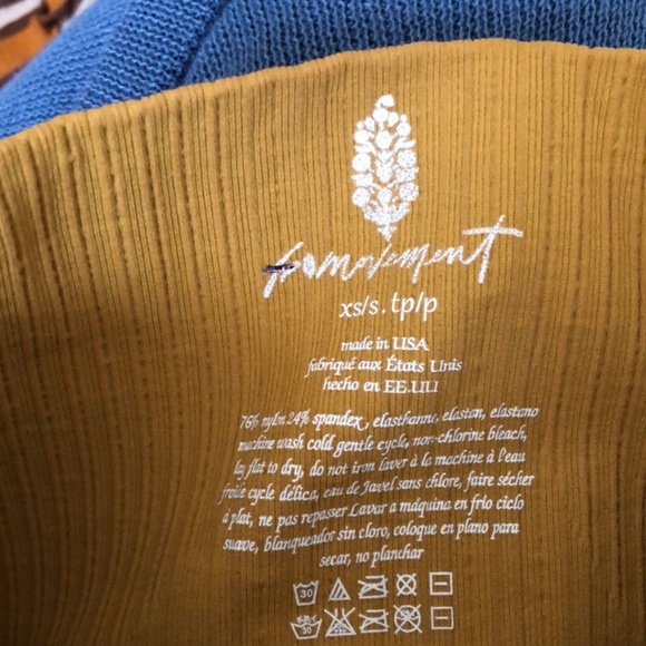 Free People Good Karma Bike Shorts- NWOT - Picture 5 of 5